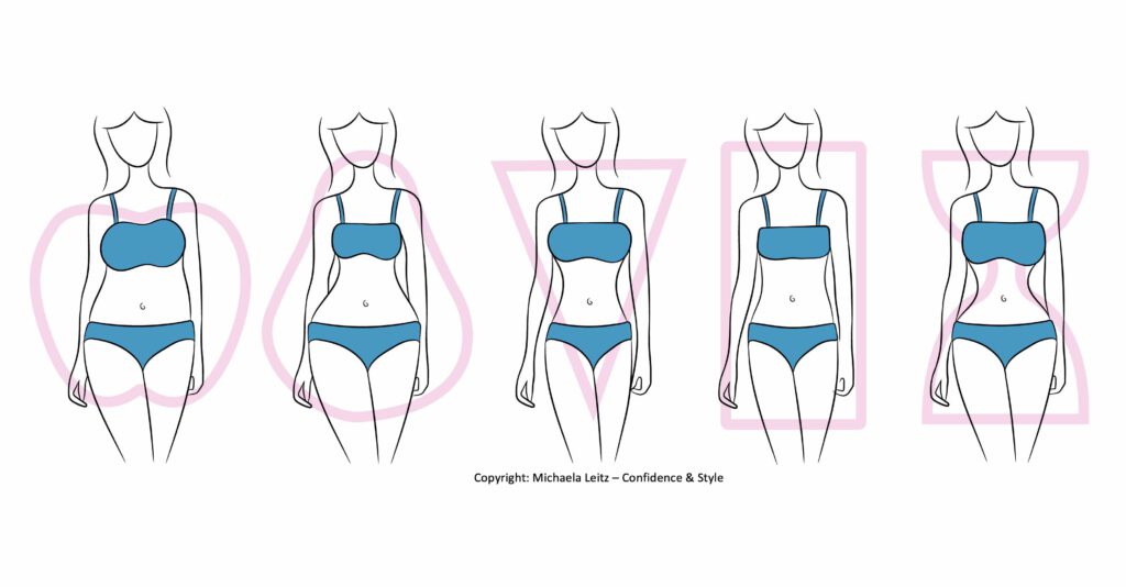 body shapes of women